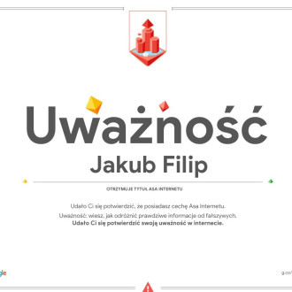 Certyfikat uważności