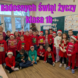 Świąteczne Życzenia od uczniów Szkoły Podstawowej nr 11 z Oddziałami Integracyjnymi im. Adama Mickiewicza w Jarosławiu