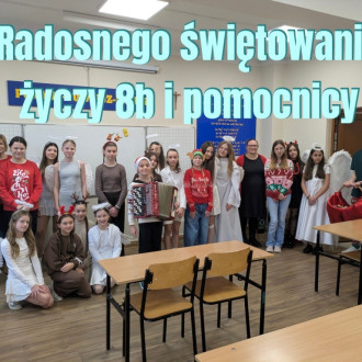 Świąteczne Życzenia od uczniów Szkoły Podstawowej nr 11 z Oddziałami Integracyjnymi im. Adama Mickiewicza w Jarosławiu