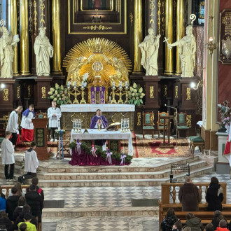 Msza św. w Jarosławskiej Kolegiacie (1)