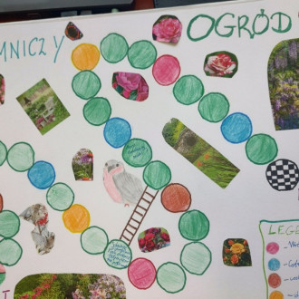 Plansza przygotowana przez grupę uczniów