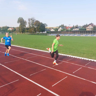 Amelia Hawryłko w biegu na 60m