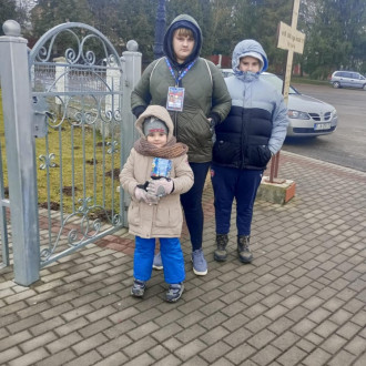 Wolontariusze w Morawsku